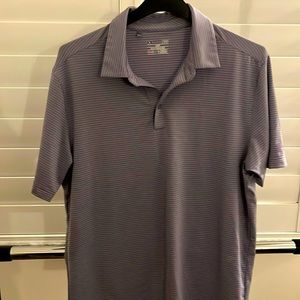 Men’s Under Armour heatgear Golf Polo Sz L